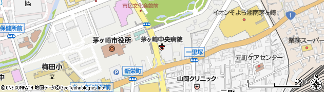 茅ヶ崎開業・会社設立相談所周辺の地図