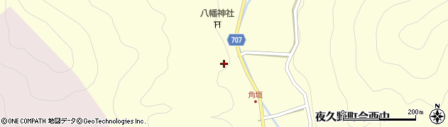 京都府福知山市夜久野町今西中665周辺の地図