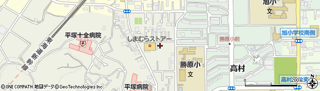 神奈川県平塚市出縄67周辺の地図