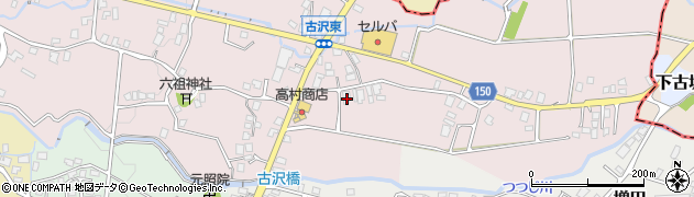 静岡県御殿場市古沢87周辺の地図