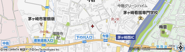 神奈川県茅ヶ崎市今宿527周辺の地図