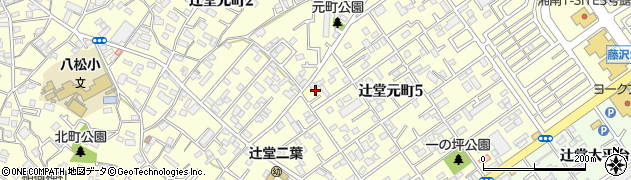 神奈川県藤沢市辻堂元町周辺の地図
