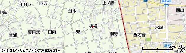 愛知県一宮市瀬部（杭場）周辺の地図
