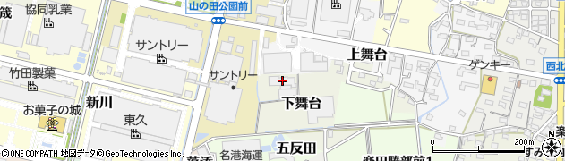 愛知県犬山市下舞台30周辺の地図