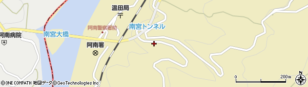 長野県下伊那郡泰阜村8384周辺の地図