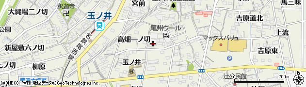 愛知県一宮市木曽川町玉ノ井稲荷浦11周辺の地図