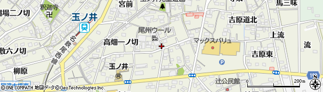 愛知県一宮市木曽川町玉ノ井稲荷浦74周辺の地図