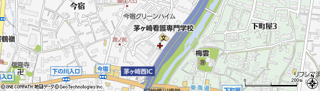 神奈川県茅ヶ崎市今宿390周辺の地図