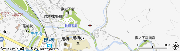 静岡県小山町（駿東郡）竹之下周辺の地図