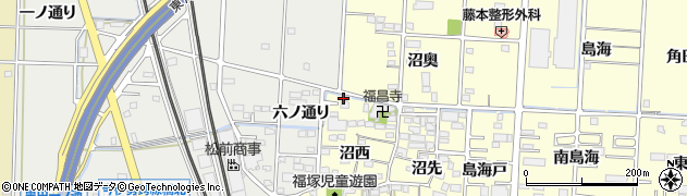 愛知県一宮市木曽川町門間沼奥37周辺の地図