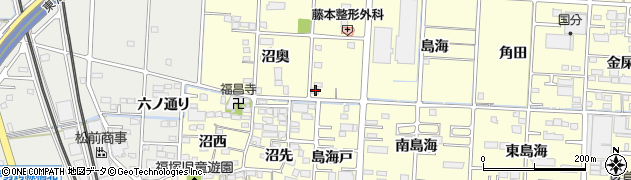 愛知県一宮市木曽川町門間沼奥93周辺の地図