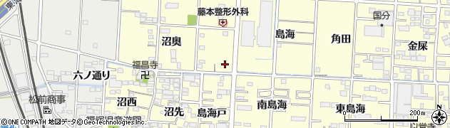 愛知県一宮市木曽川町門間沼奥126周辺の地図
