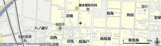 愛知県一宮市木曽川町門間沼奥94周辺の地図