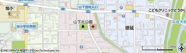 平塚市立旭南公民館体育館周辺の地図