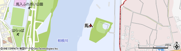 神奈川県平塚市馬入周辺の地図