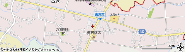 静岡県御殿場市古沢191周辺の地図