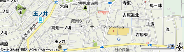 愛知県一宮市木曽川町玉ノ井稲荷浦107周辺の地図