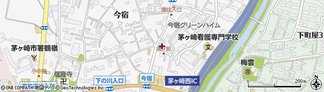 神奈川県茅ヶ崎市今宿409周辺の地図
