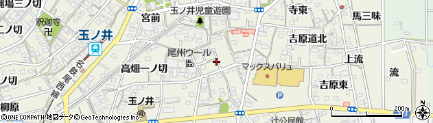愛知県一宮市木曽川町玉ノ井稲荷浦106周辺の地図