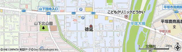 神奈川県平塚市徳延694周辺の地図