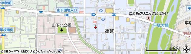 神奈川県平塚市徳延738周辺の地図