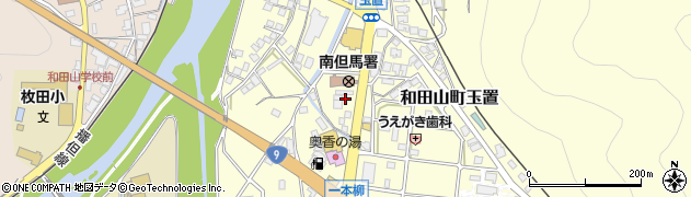 全但タクシー株式会社　和田山周辺の地図