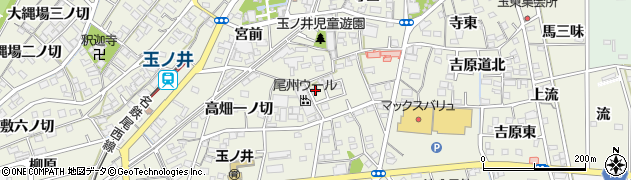 愛知県一宮市木曽川町玉ノ井稲荷浦16周辺の地図