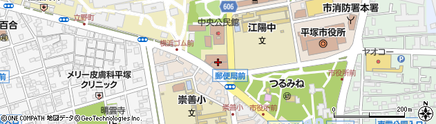 ゆうちょ銀行平塚店 ＡＴＭ周辺の地図