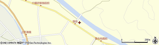 鳥取県西伯郡南部町落合552周辺の地図