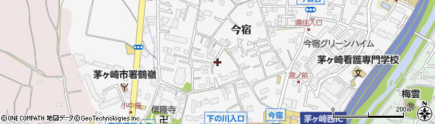 神奈川県茅ヶ崎市今宿610周辺の地図