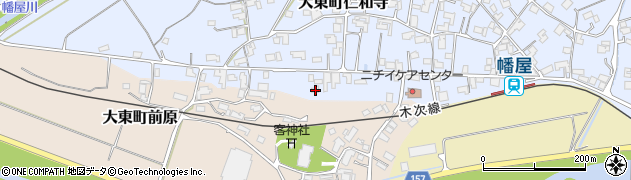 島根県雲南市大東町仁和寺1964周辺の地図