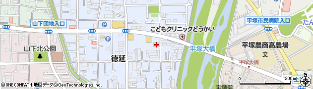 神奈川県平塚市徳延578周辺の地図