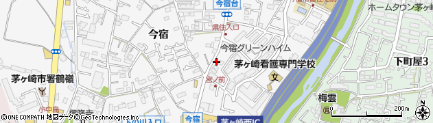 神奈川県茅ヶ崎市今宿357周辺の地図