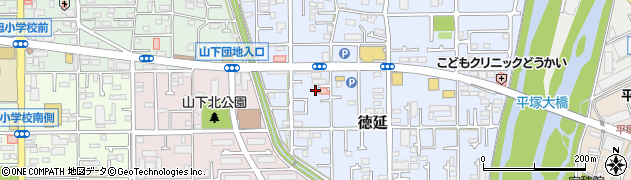 神奈川県平塚市徳延743周辺の地図