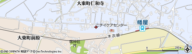 島根県雲南市大東町仁和寺1947周辺の地図