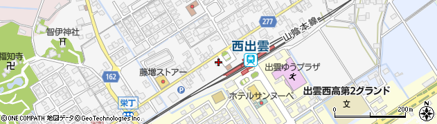 有限会社やくも観光　知井宮周辺の地図