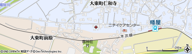 島根県雲南市大東町仁和寺1963周辺の地図