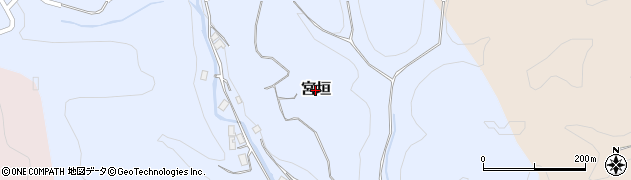 京都府福知山市宮垣周辺の地図