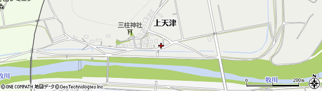 京都府福知山市上天津777周辺の地図