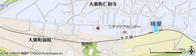 島根県雲南市大東町仁和寺1953周辺の地図