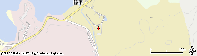 愛知県犬山市篠平周辺の地図