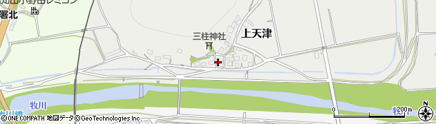 京都府福知山市上天津736周辺の地図