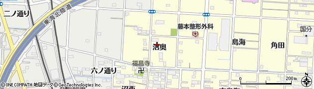 愛知県一宮市木曽川町門間沼奥70-1周辺の地図
