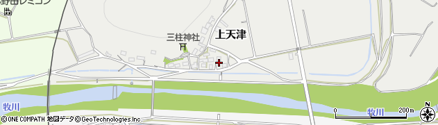 京都府福知山市上天津771周辺の地図