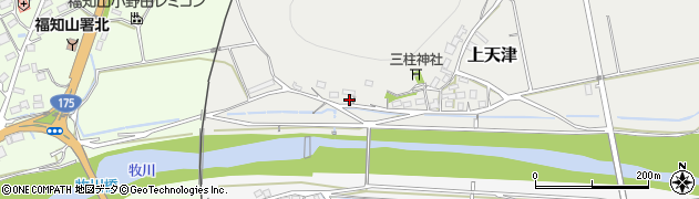 京都府福知山市上天津706周辺の地図