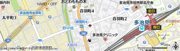 校倉周辺の地図