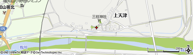 京都府福知山市上天津732周辺の地図