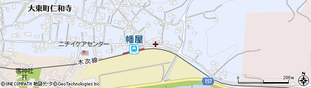 島根県雲南市大東町仁和寺1871周辺の地図