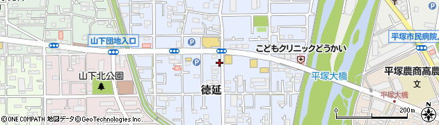 神奈川県平塚市徳延708周辺の地図