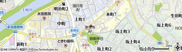 本町7周辺の地図